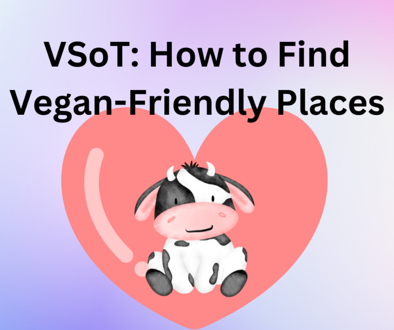 vsot: How to Find Vegan-Friendly Places